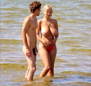 couple beach mom - Beach- Couple FKK, HUGE Tits | MOTHERLESS.COM â„¢