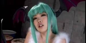 morrigan blow job - Darkstalkers Morrigan Cosplay Blowjob - Tnaflix.com