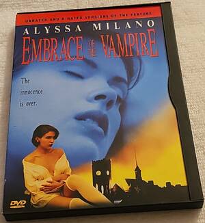 Alyssa Milano Lesbian Porn - Embrace of the Vampire DVD Alyssa Milano horror Halloween Rare oop  794043484926 | eBay