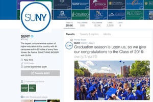 News Feed Porn - SUNY: Our Twitter account was hacked, showed porn images | NCPR News