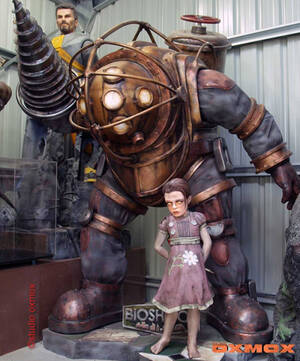 Bioshock Big Daddy Porn - otlgaming: BUY YOUR OWN LIFE SIZED BIG DADDY AND LITTLE SISTER FROM BIOSHOCK  Studio Oxmox has this life sized Big Daddy and Little Sister set of  sculptures available for sale over at