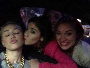 hot lesbian sex miley cyrus - Miley Cyrus and Friends Have Fun! | Celeb Dirty Laundry