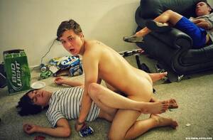 Drunk Boy Porn - Drunk, naked frat boy fucking his passed out buddy | MOTHERLESS.COM â„¢