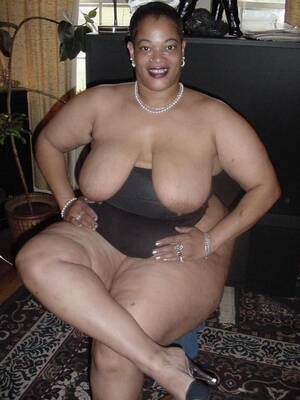 naked mature black tits - mature women black fat nude
