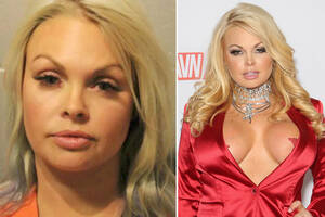 Jesse Jane Captions - Porn star Jesse Jane arrested after 'punching her boyfriend in the face and  biting his hand in drunken argument' â€“ The US Sun | The US Sun