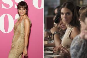 Michelle Obama Lesbian - TV star Caitlin Stasey directs a lesbian threesome porn