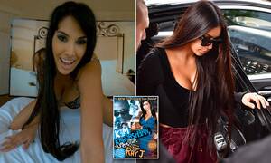 Kim Kardashian Alike - Kim Kardashian's sex tape turned into virtual reality 'experience' by porn  website | Daily Mail Online