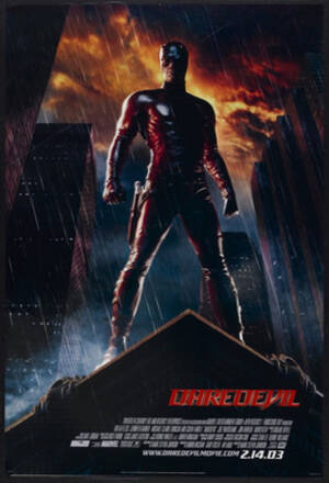 Daredevil 2003 Porn - Original Daredevil (2003) movie poster in VF+ condition for $35