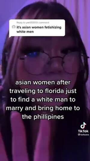 Asian Guy Captions - Asian Tiktokker implies there's no such thing as white fever and that there  aren't some Asian women that travel to find a white guy. : r/aznidentity