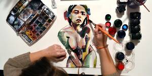 different nudist - So, what's the difference between art and porn? | Artfinder