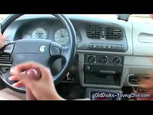 blowjob in car driving - 