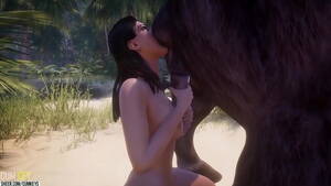 3d monster cock in ass - Big Ass girl Mating with monsters | Huge Dick Furry | 3D Porn WildLife -  XNXX.COM