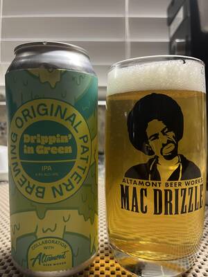 Altamont Porn - Original Pattern x Altamont â€œDrippin' in Greenâ€ IPA at 6.8% ABV :  r/CraftBeer
