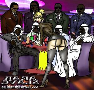 Arab Porn Comics - illustrated interracial - Arab Slave | Porn Comics