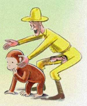 Curious George Gay Porn - Rule 34 - 2boys 3rd party edit anthro bestiality brown fur curious george  curious george (character) first porn of franchise haplorhine hat  interspecies male male only monkey open mouth penis out primate