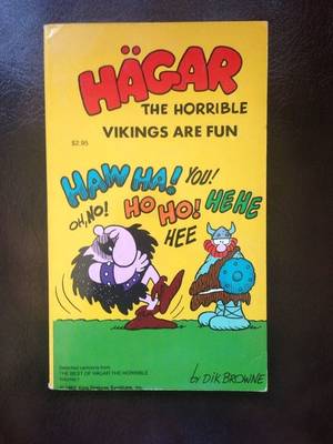 Hagar The Horrible Porn - Hagar The Horrible Vikings Are Fun By Dik Browne 1982 Paperback