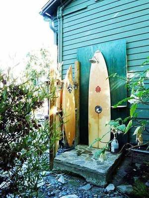 beach house shower naked pics - 25+ Awesome Beach-Style Outdoor Living Ideas For Your Porch & Yard