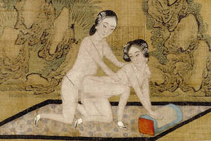 interracial sex painting - scroll-20-lesbian-figures