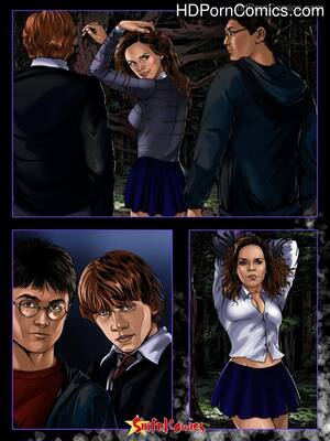 free harry potter sex cartoons - Harry Potter-Hermione In A Dark Forest free Cartoon Porn Comic | HD Porn  Comics