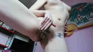 Extreme Bush Porn - playing with my extreme hairy bush Porn Video - Rexxx