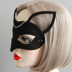 Costume Party Masked Porn - SARGE Halloween Fox Half-face Eye Mask Porn Accessories Women Lace Party  Nightclub Queen Erotic Lingerie Masquerade Sexy Cosplay Mask :  Amazon.co.uk: Health & Personal Care