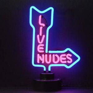 Neon Light Porn - Image is loading Live-Nudes-Neon-Sign-Sculpture-Porn-Star-Big-