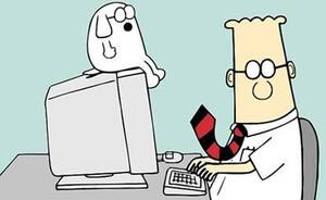 dilbert cartoon porn - Dilbert Wouldn't Vote For Trump. My relationship with Dilbert isâ€¦ | by  Strange Hat | Not Porn