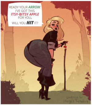 cartoon arrow porn - Black Canary - Itsy-Bitsy Apple - Cartoon Porn Photo Pics