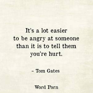 anger - Tom Gates - quote - anger and forgiveness - Word porn