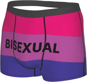 Bisexual Porn Underwear - Amazon.com: DONGFANGZHAN Men'S Boxer Briefs Fashion Bisexual Pride Flag  Symbol Print Breathable Man Classic Underwear Black : Clothing, Shoes &  Jewelry