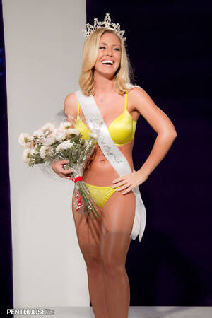 Beauty Pageant Porn Star - Nicole Aniston demonstrates her unique talents at the beauty pageant