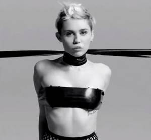 Miley Cyrus Bondage Fuck - Miley Cyrus' BDSM-themed 'Tongue Tied' video to feature at NYC Porn