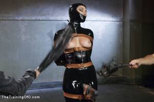 bondage tits latex fetish - Photo number 3 from The Objectification of Dani Daniels shot for The  Training Of O on