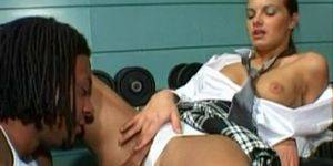 bbc throat - Young girls wants bbc in her pussy