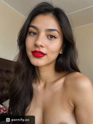 erotic lipstick blowjob - Seductive Teen Romanian Blowjob with Messy Hair and Red Lipstick | Pornify  â€“ Free PremiumÂ® AI Porn