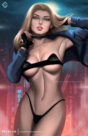 cartoon black canary nude - Black Canary Stripping Down (Evandro Menezes) [DC] - pinned by  sequence_string