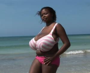 big black boobs beach - Gigantic Black Boobs Beach | Sex Pictures Pass