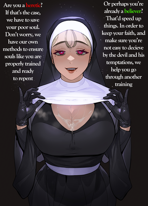 cartoon nuns sex captions - Nun Humiliation Captions | BDSM Fetish