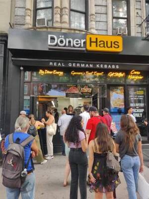 German Forced Porn - Big Porn Site is Trying to Force East Village Restaurant DÃ¶ner Haus to  Change Its Logo