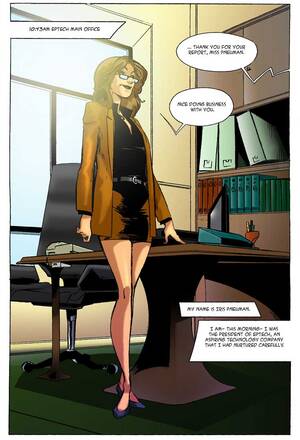 boss and secretary porn toons - Boss gives to his toon secretary an - Silver Cartoon - Picture 2