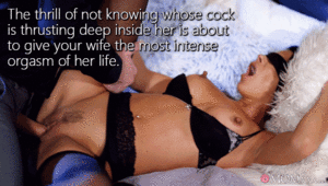Blindfolded And Sharing - blindfolded and shared - Porn With Text