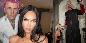 megan fox celebrity sex tapes - Megan Fox Called Out Over Halloween Photo With MGK | YourTango
