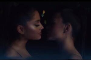 Ariana Grande Lesbian Sex Caption - Fans question if Ariana Grande is queerbaiting in new music video