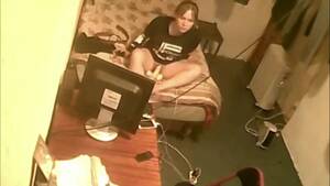 masturbation spy cam - Spy camera caught nerdy sister masturbate to the place of doing lessons |  AREA51.PORN