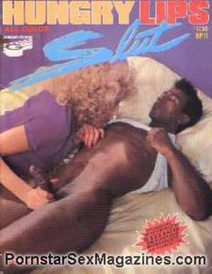 interracial porn magazine - HUNGRY LIPS SLUT Interracial Porn Magazine by Gourmet - Black Male pornstar  Ray VICTORY @ Pornstarsexmagazines.Com