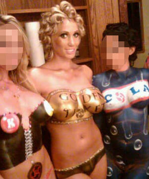 naked costume party - I was naked covered in bodypaint at the Playboy mansion halloween party...  and there were people having sex EVERYWHERE | The US Sun