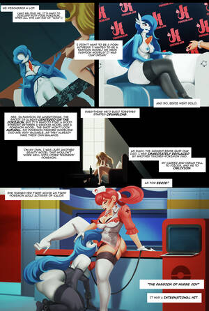 Furry Pokemon Porn Nurse - Rule 34 - blonde hair breasts clothing clothing aside comic crossed legs  cunnilingus dialogue female female/female gardevoir genitals hair hi res  nintendo not furry nurse joy oral panties panties aside pokÃ©mon (species)