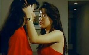 Classic Japanese Lesbian - Japanese lesbians and a big dildo dick