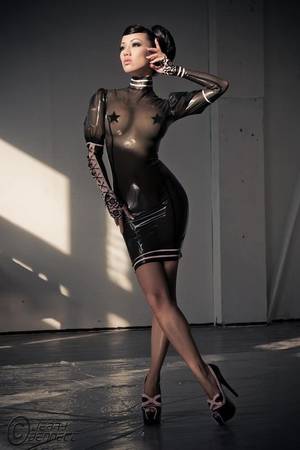 big asian breasts latex - jadevixen:check out this great new latex fetish fashion image from one of  myâ€¦