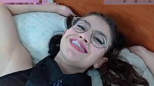 girls with braces blow job - Young Petite Latina Teen With Braces Gives Big Dick Blowjob POV | xHamster